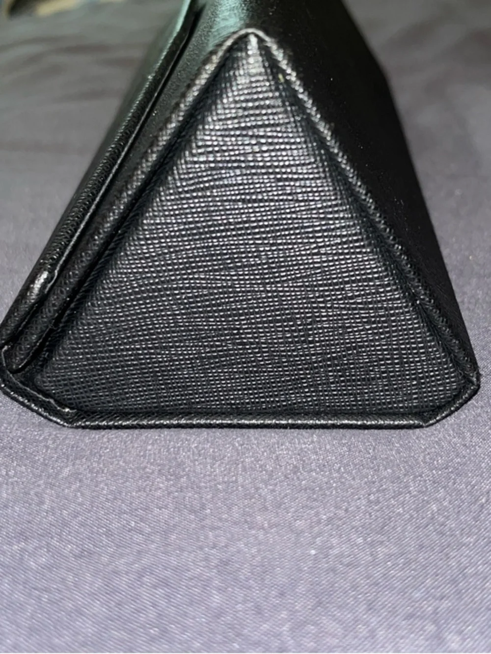 PRIVE Black Textured Sunglasses Case